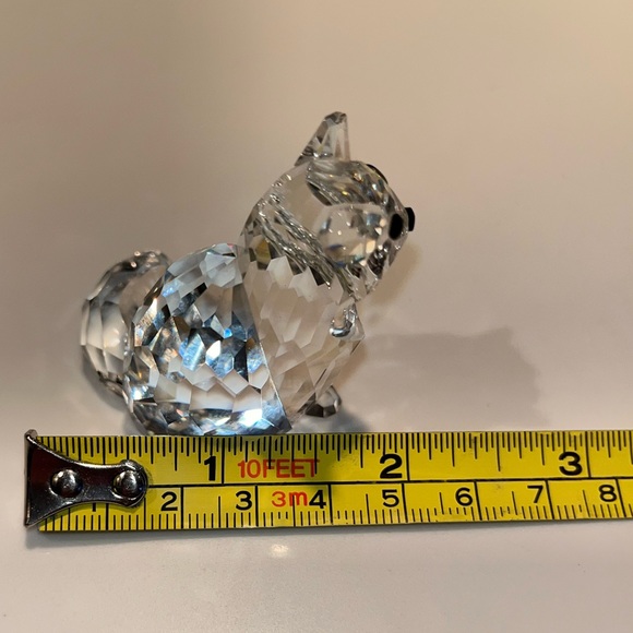 Swarovski crystal sitting cat #160799. Retired 2006. In good condition like new. - Picture 12 of 12